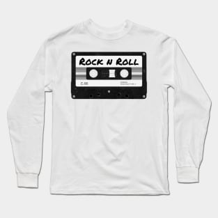 Retro 80s Music Rock n Roll Mixtape Long Sleeve T-Shirt